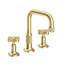 Clemens Widespread Bathroom Faucet with Drain Assembly-78574957