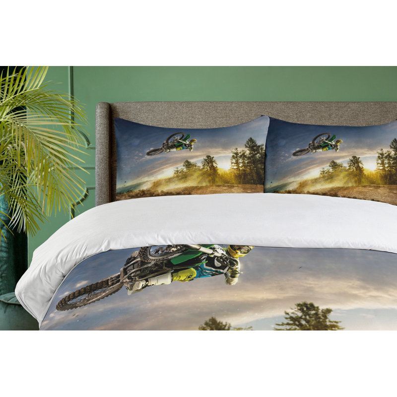 Xo Modern & Contemporary Polyester Duvet Cover, King Duvet Cover + 2 King Shams