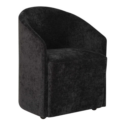 Uttermost Harbor Charcoal Dining Chair