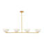 Lustre suspendu pour îlot de cuisine 4 lumières Radiantix-287479392-287479393