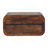 Solid Wood Avora Mini Wall-Mounted Chestnut Nightstand, 1-Drawer, Brown