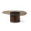 Mushroom Pedestal Coffee Table with Wooden Base
