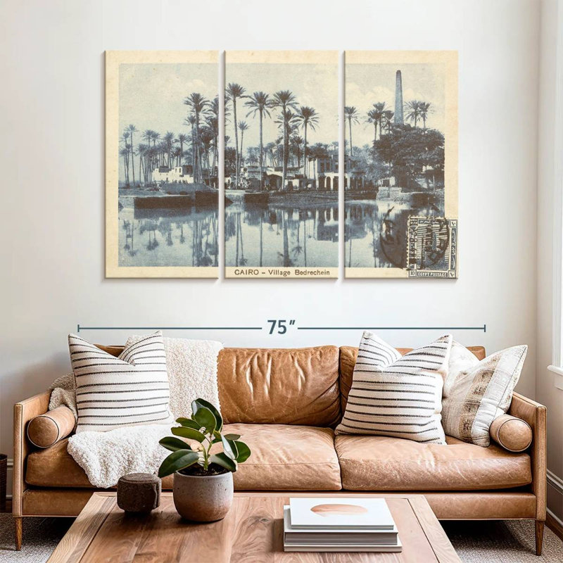Rorry Cairo Village, 42" H x 65" W