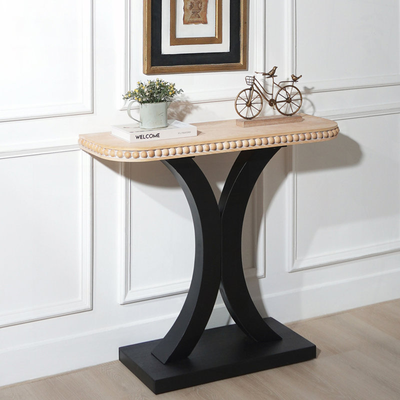 Wood Console Table