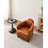 Clubhouse Genuine Leather Lounge Barrel Chair-113299283