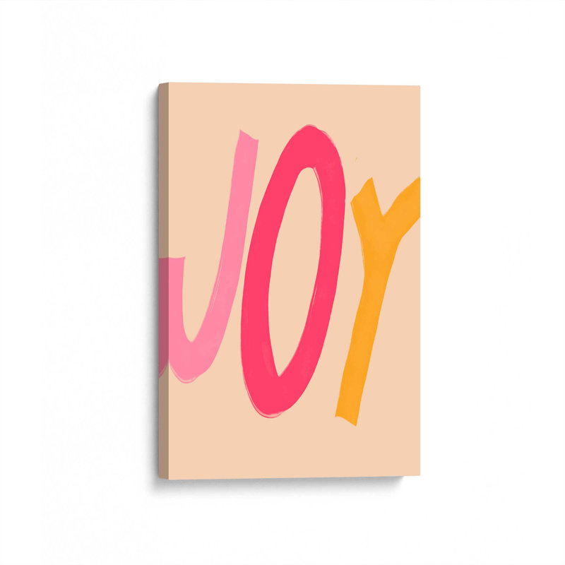 Reproduction d'art sur toile «NHCH Joy» par Morgan Harper Nichols, H 16 po x l 12 po