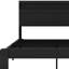 Structure de lit plateforme en bois avec tête de lit à DEL avec rangement et 2 USB, grand rangement sous le lit-1254960660-1254960665