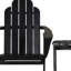 Chaise Adirondack en bois massif Langport-996971591