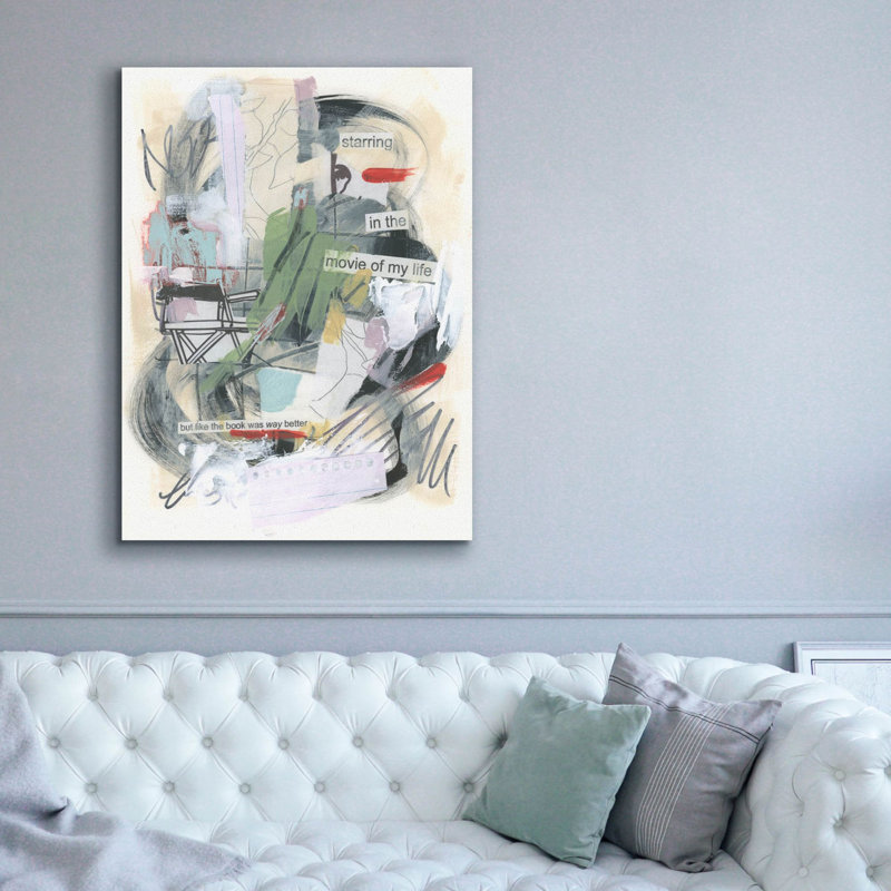  «True Stories 2» par June Erica Vess, art mural sur toile, 40 po x 54 po, H 54 po x l 40 po