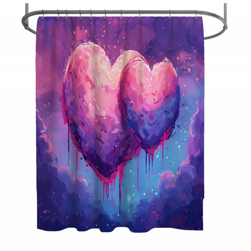 Chanais Shower Curtain, 83" H x 70" W