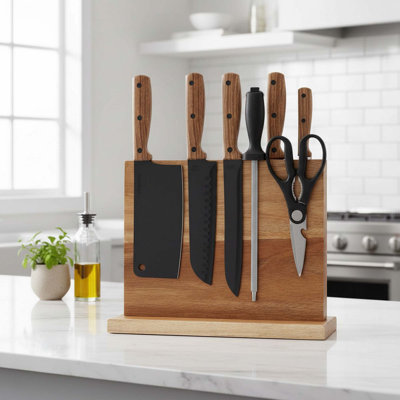 Porte-couteaux magnétique Kitchen Magnet, support de rangement multifonctionnel