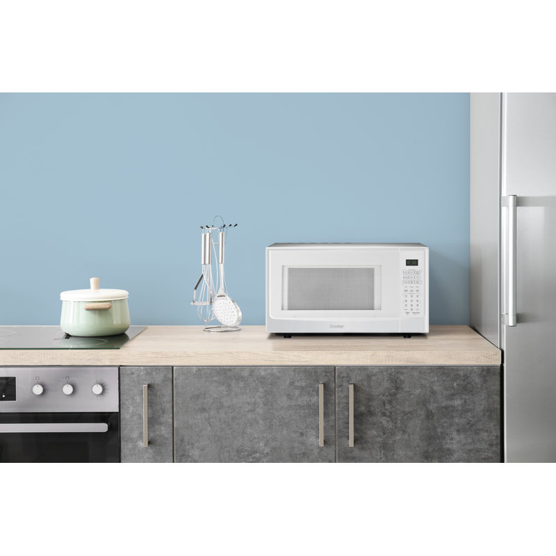 Danby 1.4 Cubic Feet 1000 Watt Countertop Microwave with Sensor Cooking, White