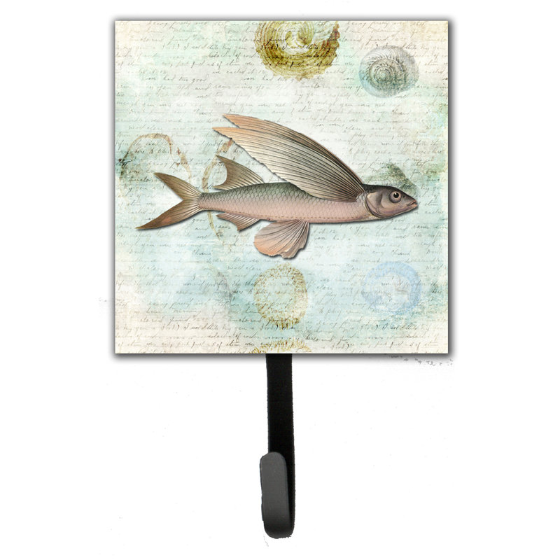 Porte-laisse de poisson et crochet mural