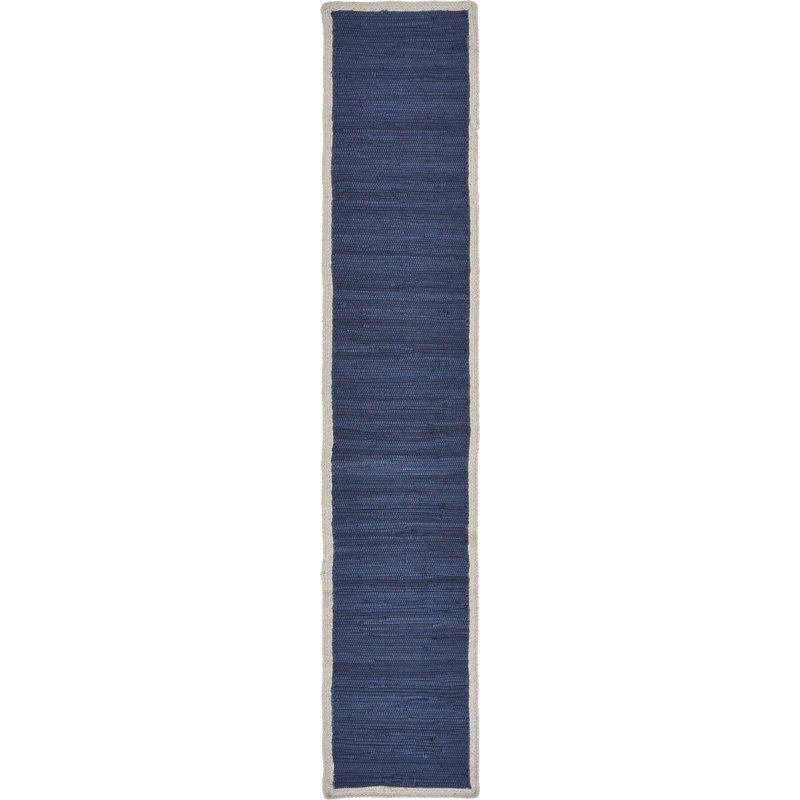 Feliciano Bordered Table Runner, Navy