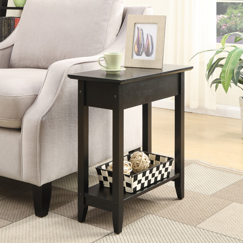 Table de bout Carpin, Noir