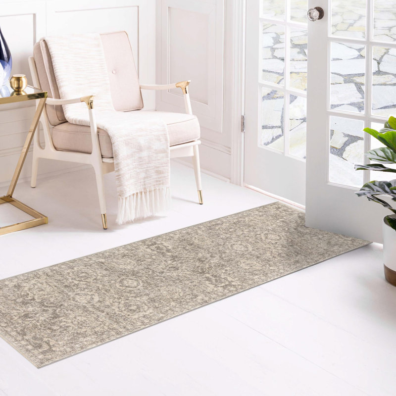 Gause Floral Indoor Rug, Runner 2'7" x 10'2"