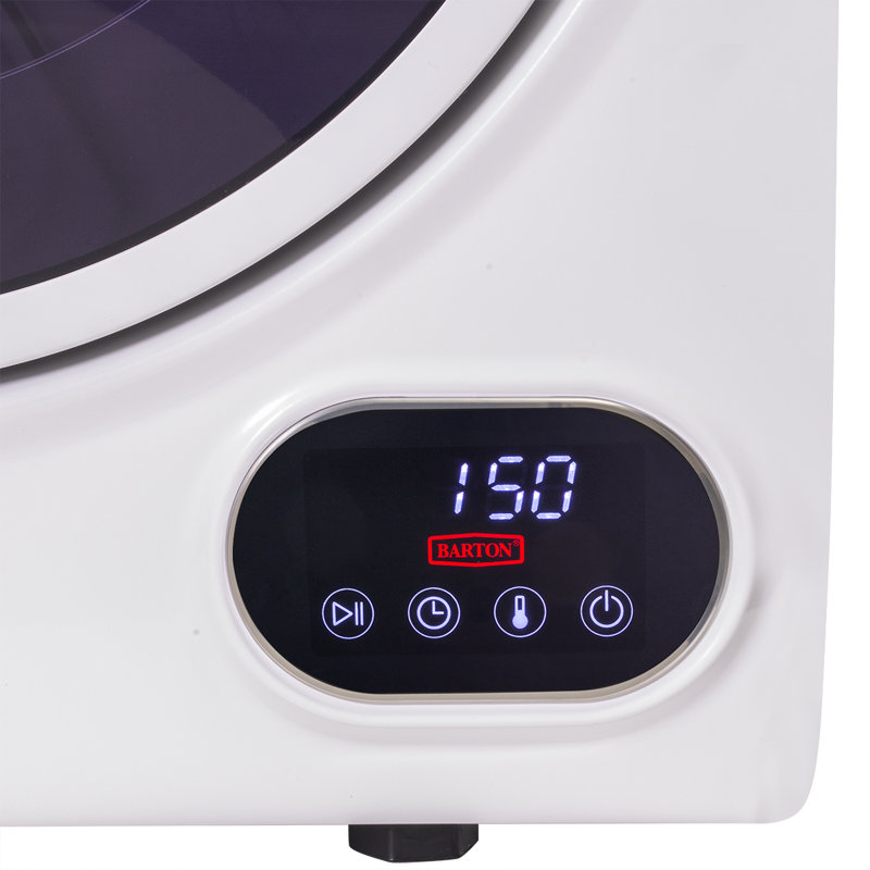 Sécheuse portative compacte Erica pi: compagnon de lessive efficace, Blanc