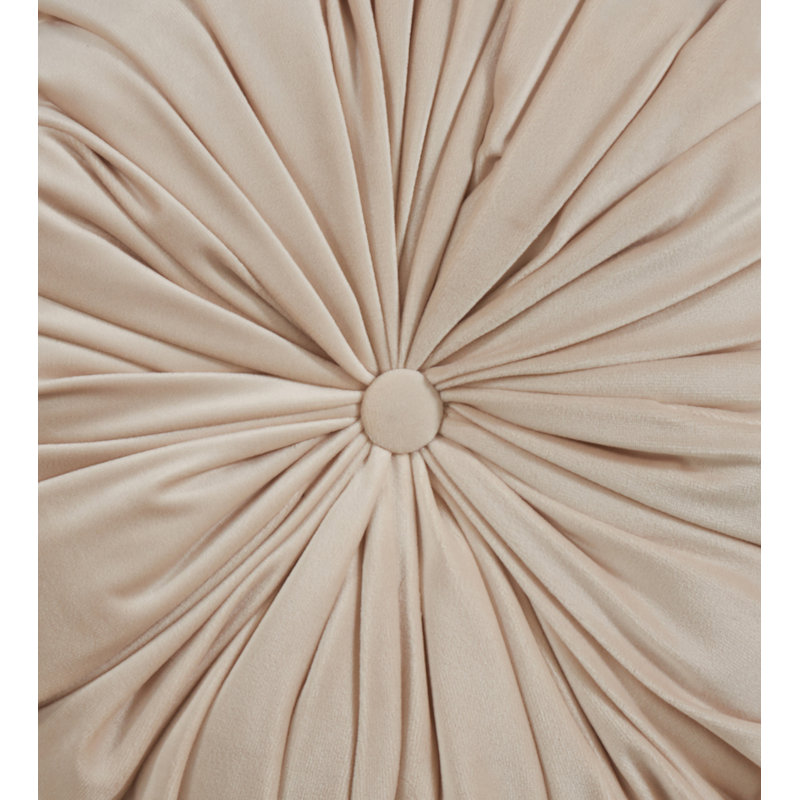 Madison Pintucked Throw Pillow Cover & Insert, Natural