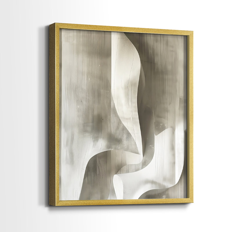 Série ABSTRACT CDLxx - reproduction encadrée de qualité supérieure - prête à être accrochée - aucun clou requis - aucun clou requis