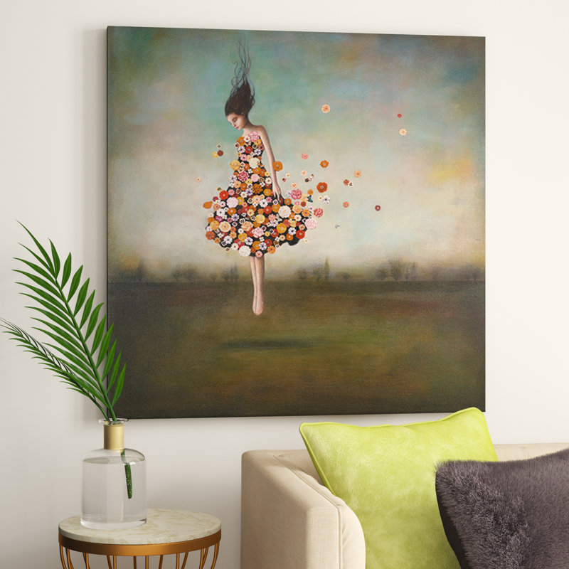 Print on Canvas, 93.98 cm H x 93.98 cm W, Wrapped Canvas
