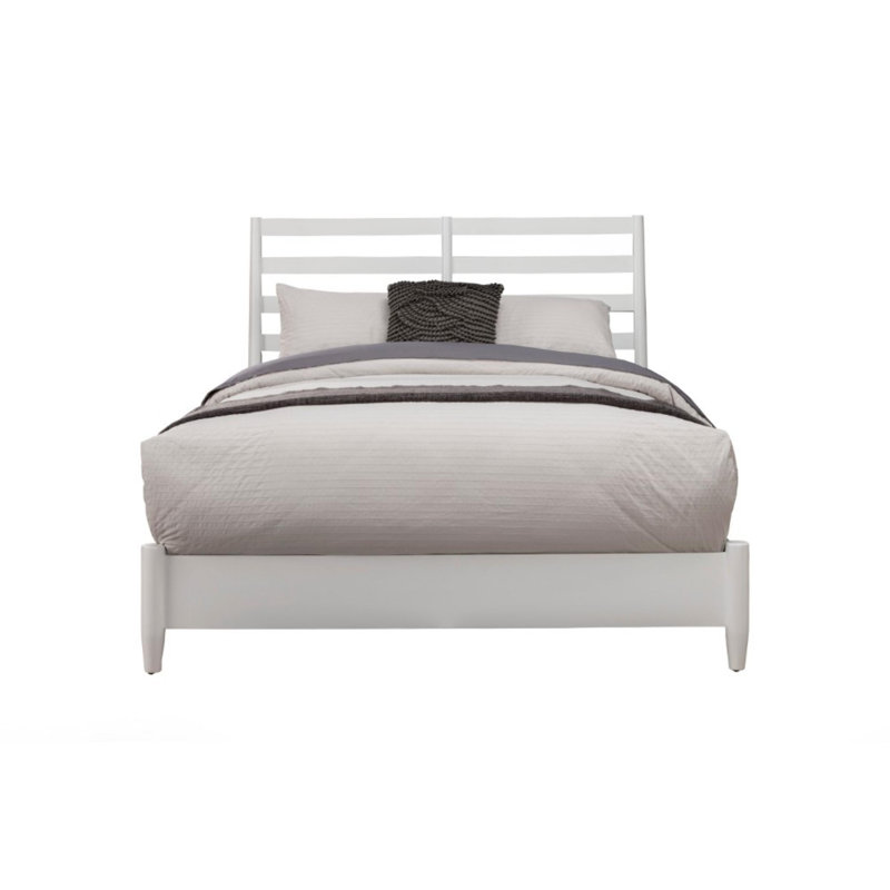 Lit standard en bois Lamphere, Double