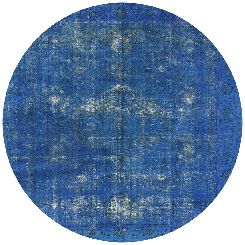 Oriental Indoor Rug, Round 5'