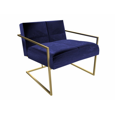 Euclid Velvet Accent Chair