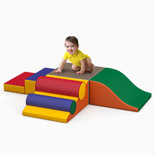 Glaf Climbing Blocks for Toddlers 1-3 Foam Climbing Toys Indoor Baby Climb  and Crawl Playset Kids Soft Play Set Climber Equipment Play Gym Activity