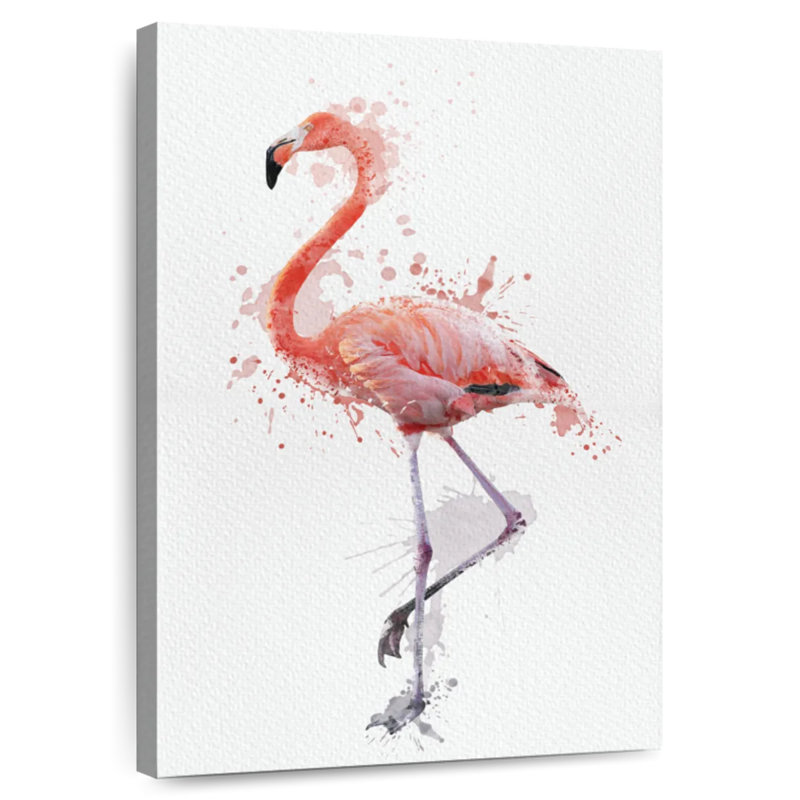 Flamant rose Brampt, H 48 po x l 32 po