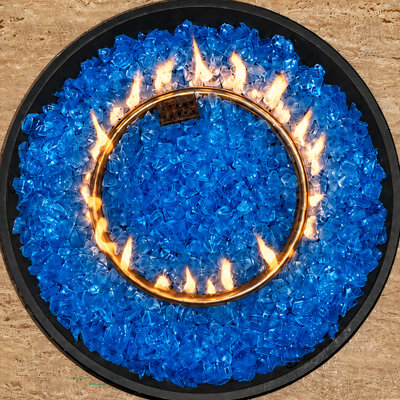 Landscaping Fire Pit Glass