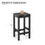 Tabouret de bar en acacia-102980159