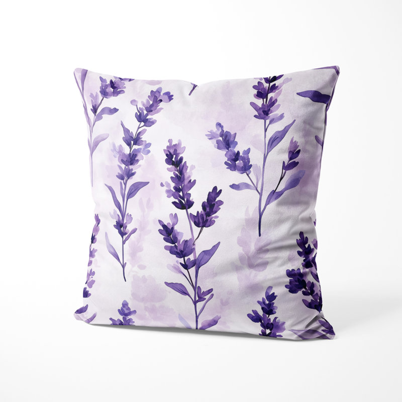 Coussin French Country - Coussin imprimé floral, H 20 po x l 20 po