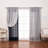 Polyester Trellis Laser Cut Out Curtains-57947333