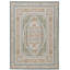 Hand-Knotted High-Quality Green and Gold Area Rug