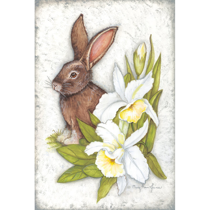 «Iris On Canvas» par Mary Ann June, reproduction, H 30 po x l 20 po