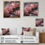 Fleur de lotus rose délicat sur toile-155022046-155022045