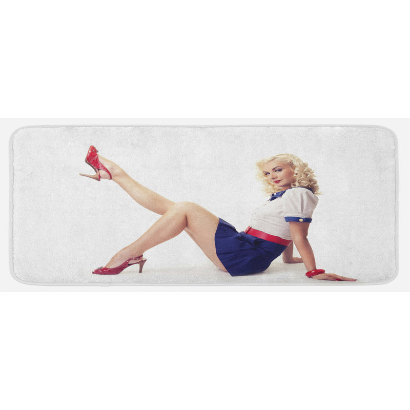 Tapis de cuisine Pin Up Girl
