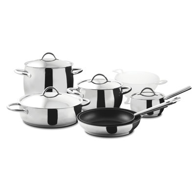 1950 Kitchen Set - 10 Pieces - Stainless Steel