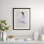 Figure Study 1' Framed Print on Glass