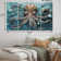 Highland Dunes Portrait Of Mystical Octopus Painting On Canvas 4 Pieces ...