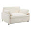 Oversized Chenille Single Sofa Chair with Pillows-65686279