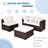 Bridger 4 - Person Patio Conversation Sets with Cushions-1330801114