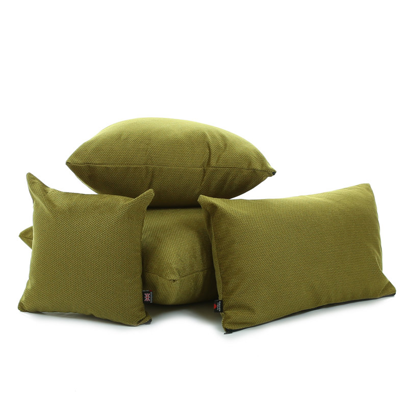 Alvardo Square Cushion, 28cm x 28cm, Green