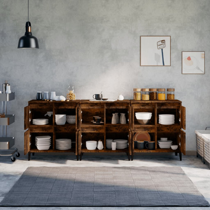 Giang 60 cm W Sideboard, Smoked Oak