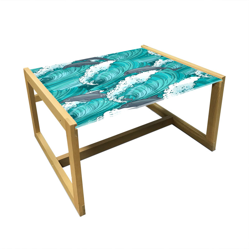 Jahlee Sled Coffee Table, 62cm H x 74cm W x 40cm D