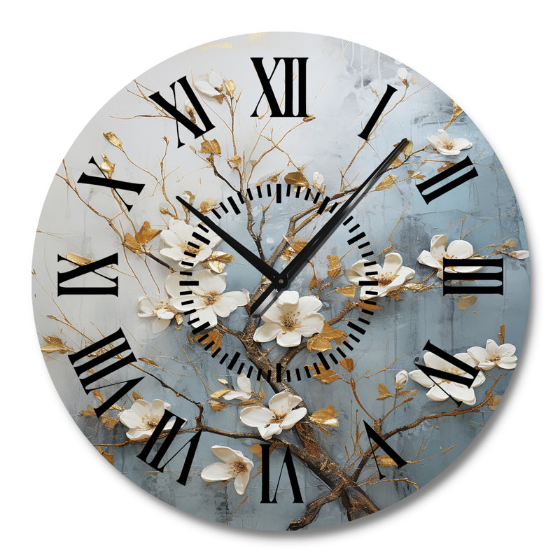 Horloge murale Peacewoodness, Grand