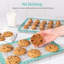 Plaque de pâtisserie en silicone U-Taste résistante à la chaleur de 500 ºF Macaron, demi-feuilles-71102441