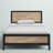 Marla Rivet Metal Frame Platform Bed with Industrial-Inspired Style Headboard -631690026-579247694