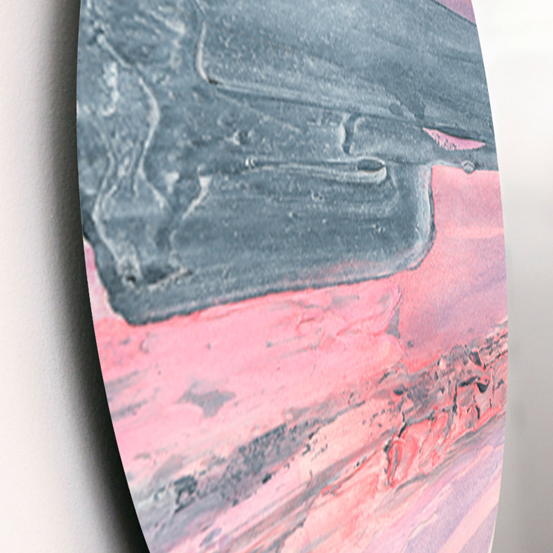 Modern Abstract Wall Decor on Metal