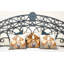 Ardmore 'Dancing Elephants' Velvet Pillow-53751792